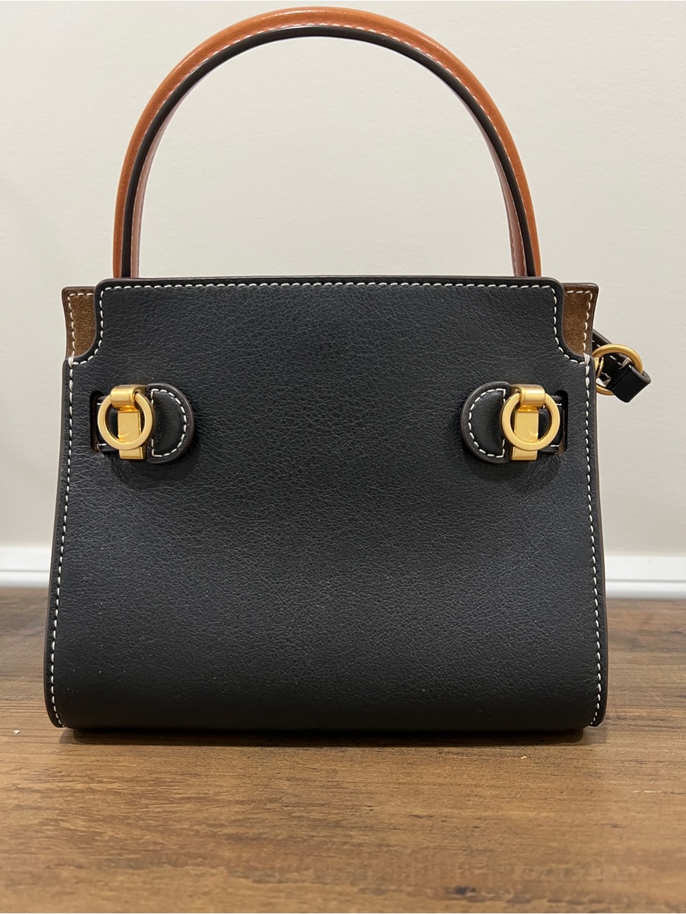 Tory Burch Lee Radziwill double bag petite black - Picture 3 of 5